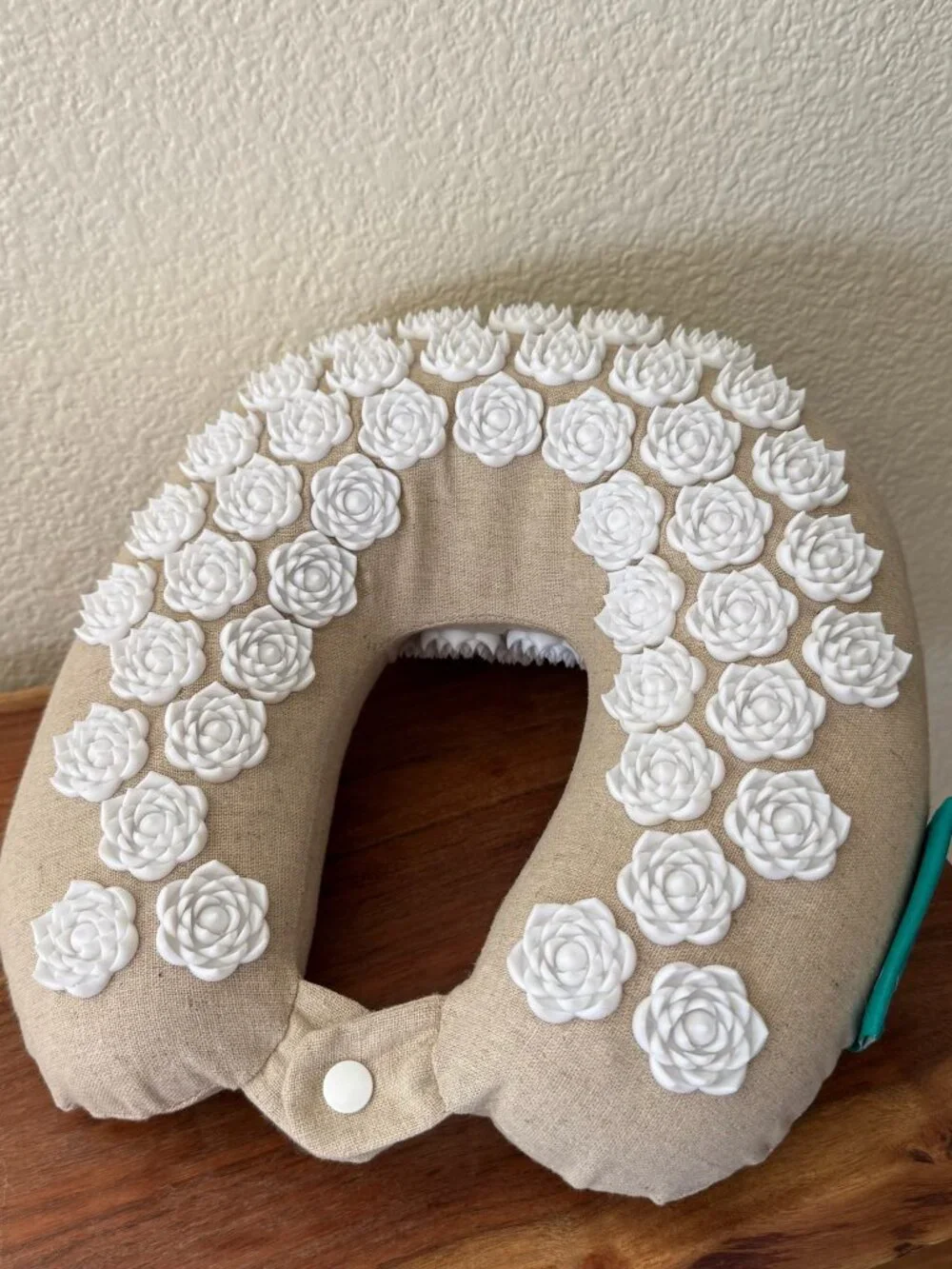 Kanjo Memory Foam Acupressure Neck Pillow